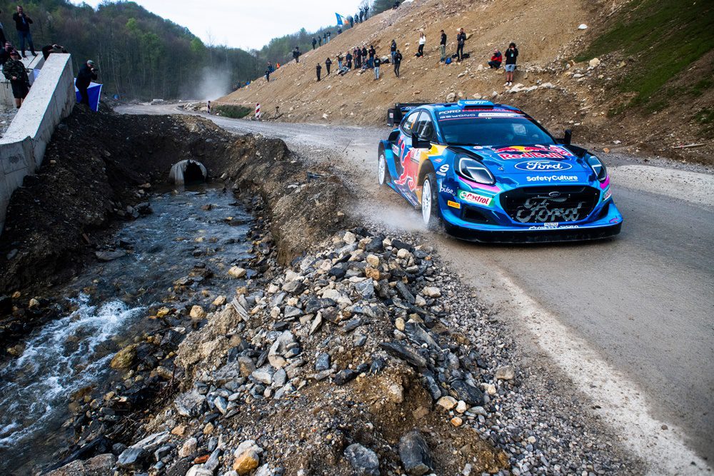 WRC - ράλι Κροατίας και ο Τάνακ ανέβηκε στη 2η θέση