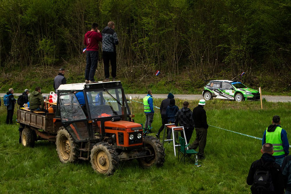 WRC - ράλι Κροατίας παρακολουθώντας 