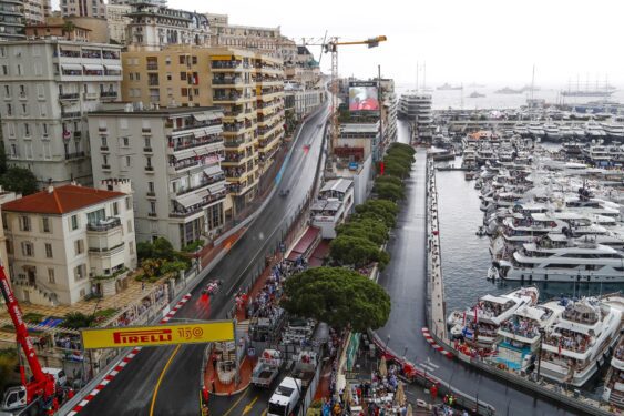 Formula 1 και σκάφη εικόνα φανταστική στο Μονακό