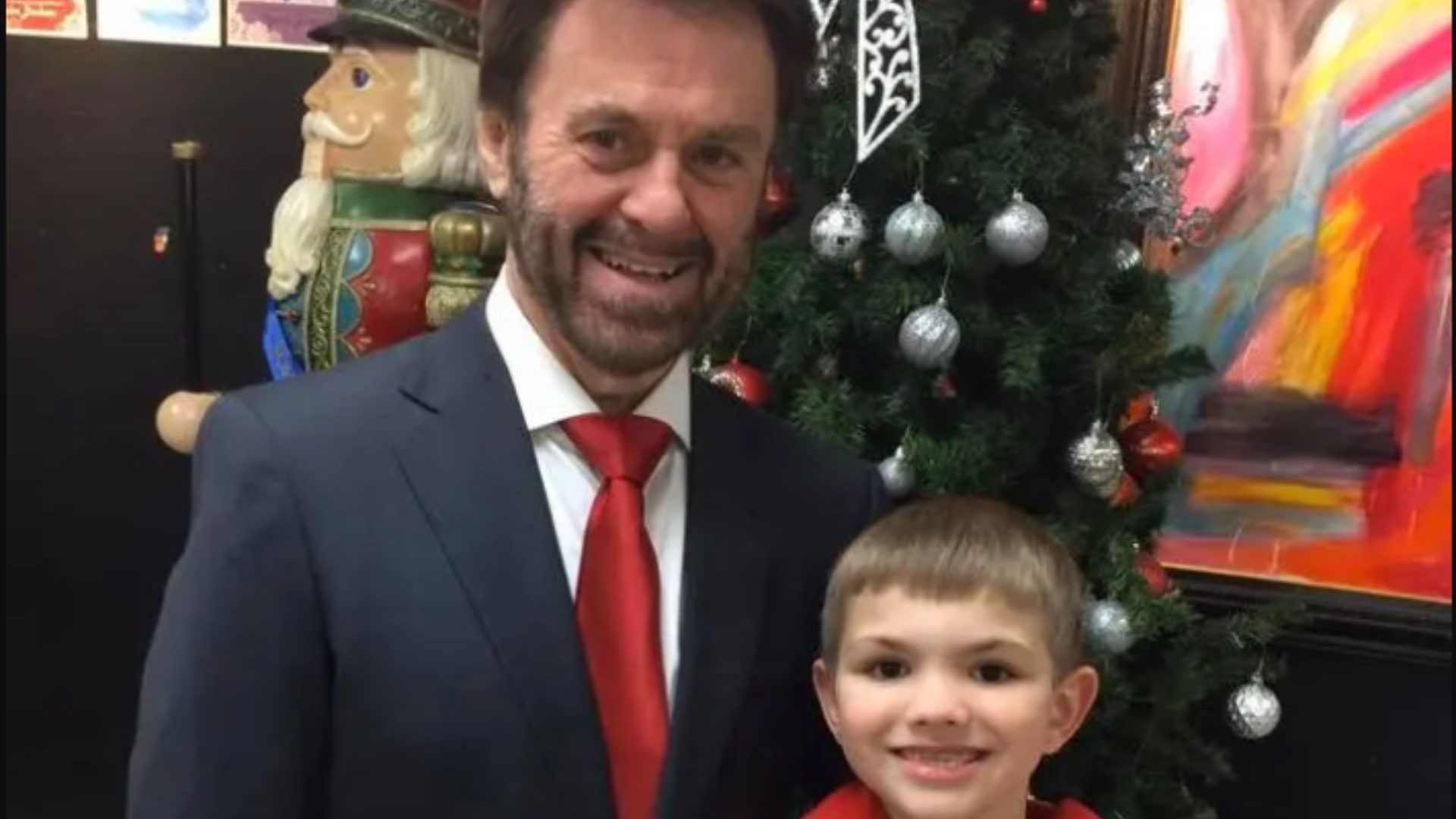 Jack Janway και ο ανιψιός Dalton το 2019