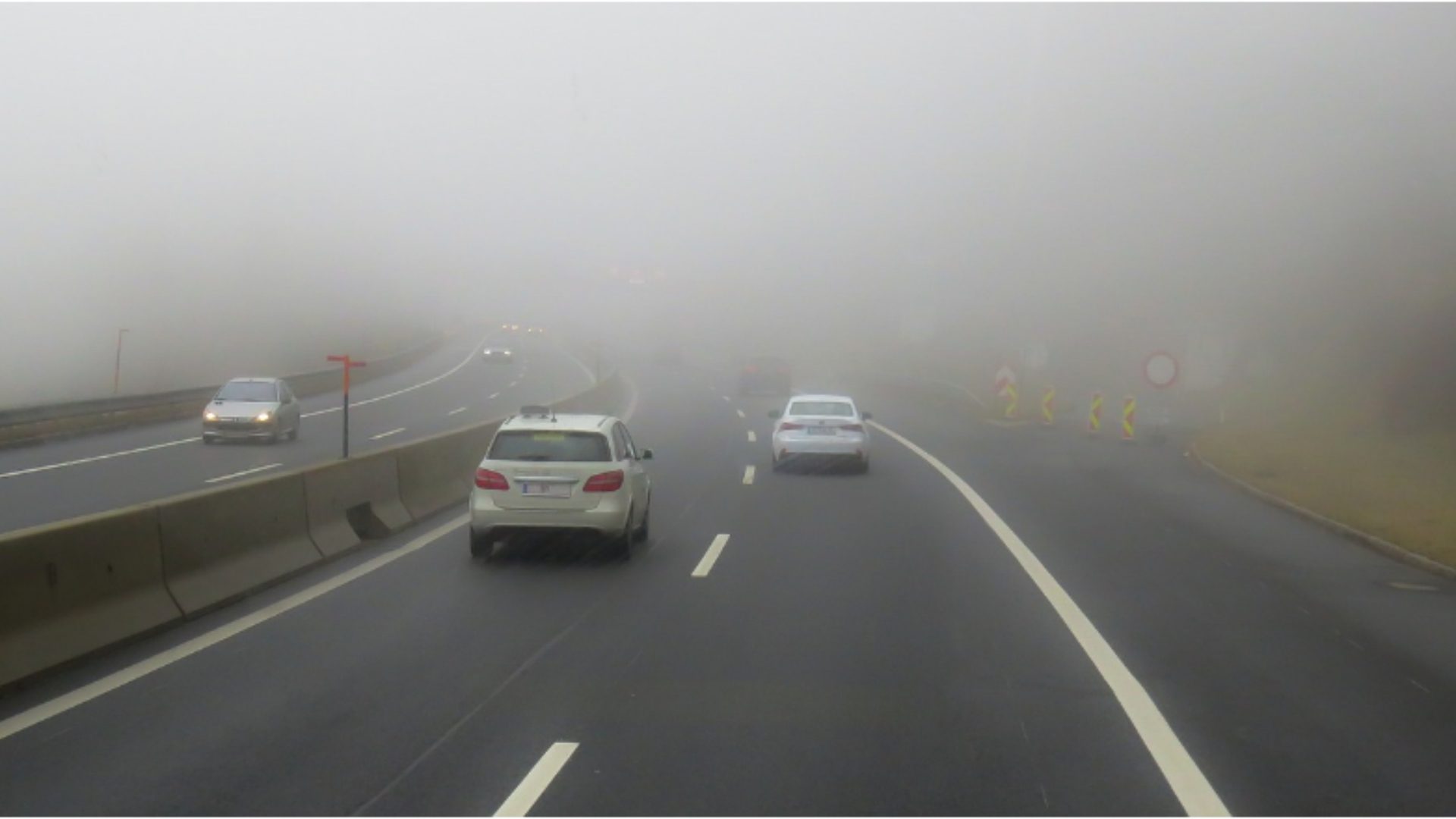 Προσοχή! Ομίχλη στο δρόμο-Το σήμα Κ-42