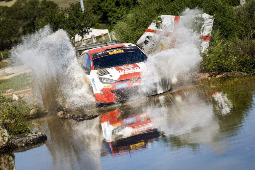 Το νερό, που μπήκε στο αυτοκίνητο του Οζιέ επηρέασε τον κινητήρα, στον αγώνα του WRC στη Σαρδηνία