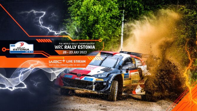 Πενήντα τρία πληρώματα περιλαμβάνονται στη λίστα συμμετοχών του αγώνα του WRC στην Εσθονία
