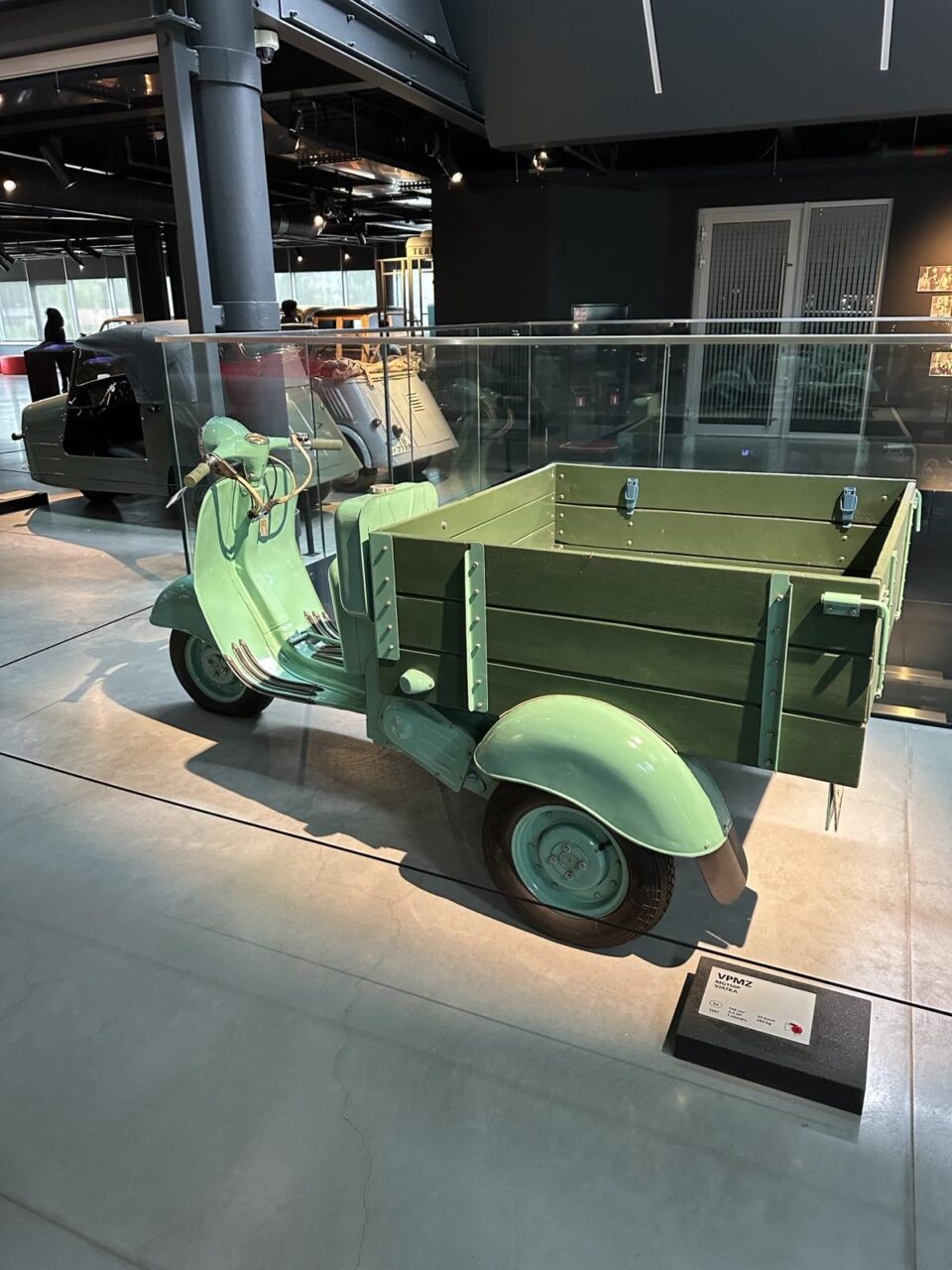 Στο μουσείο οχήματα μεταφοράς αγαθών