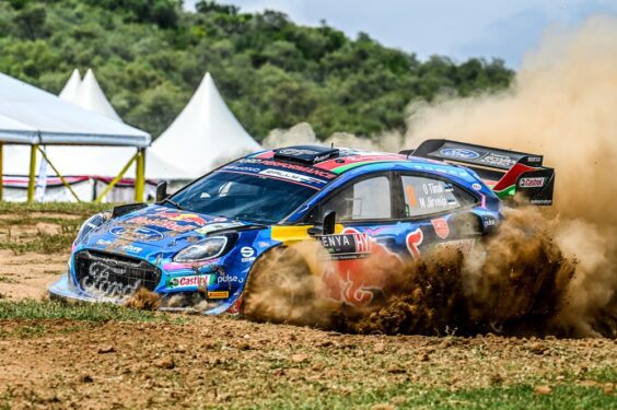 O Τάνακ στο WRC της Αφρικής ταχύτερος στην Υπερειδική