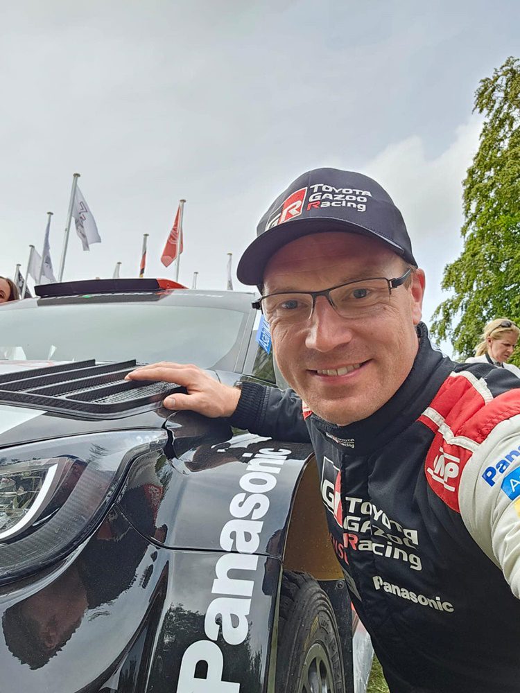 Όλο χαμόγελα ο Λάτβαλα που θα τρέξει στο WRC της πατρίδας του