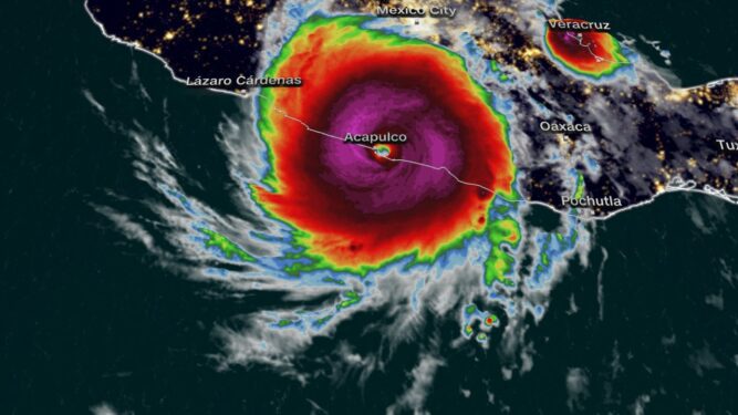 Ο τυφώνας που πλήττει ήδη το Μεξικό