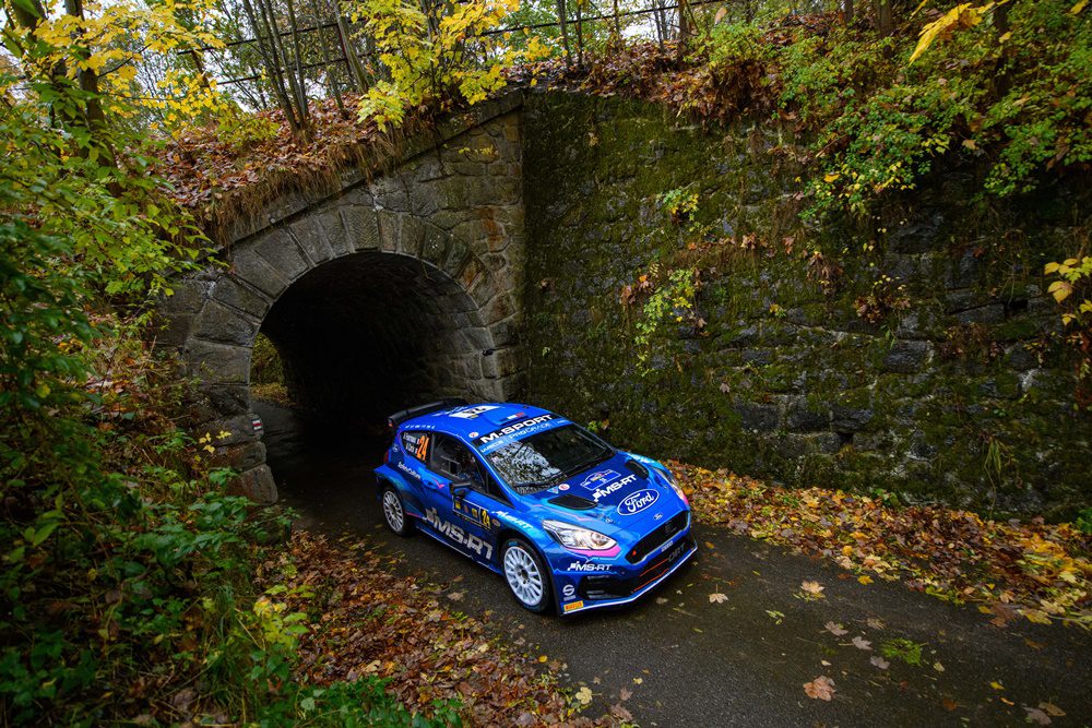 Ήταν δύσκολος, στενός, βροχερός ο αγώνας του WRC στην Κεντρική Ευρώπη, αλλά το Fiesta Rally2 «δούλεψε» σαν ρολόι 
