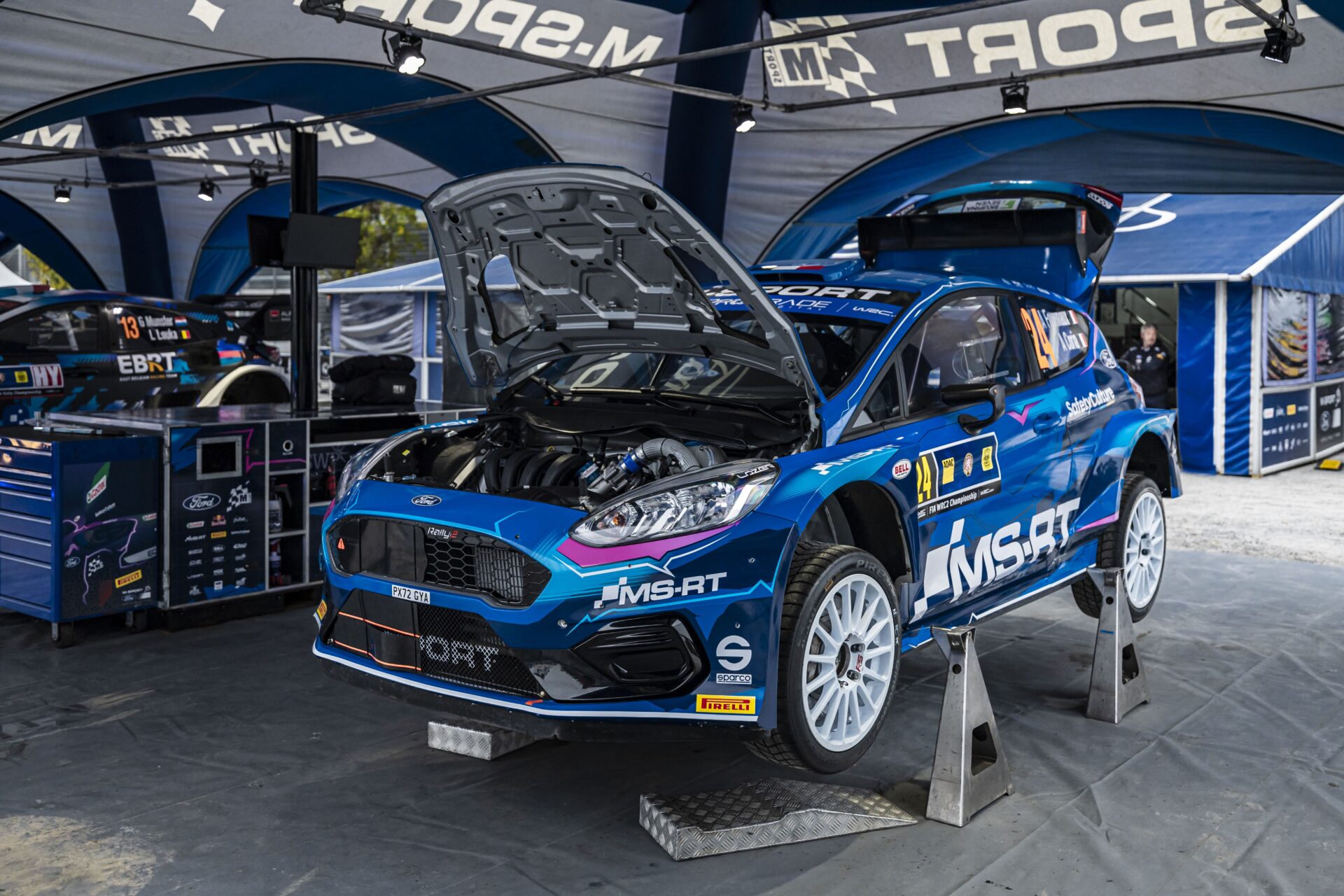 Οι βελτιώσεις στο Ford Fiesta Rally2 έπιασαν τόπο στον προτελευταίο αγώνα του WRC, στην Κεντρική Ευρώπη 