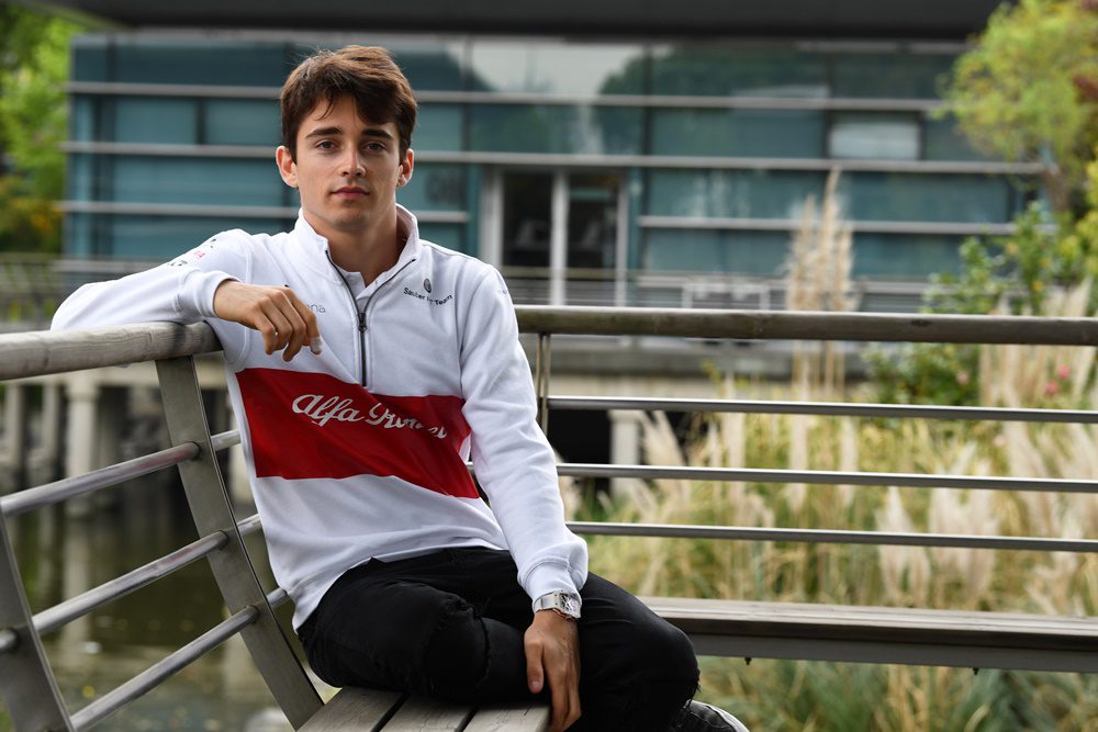Με την Alfa Romeo το 2018 ο Λεκλέρκ ήρθε στη Formula 1