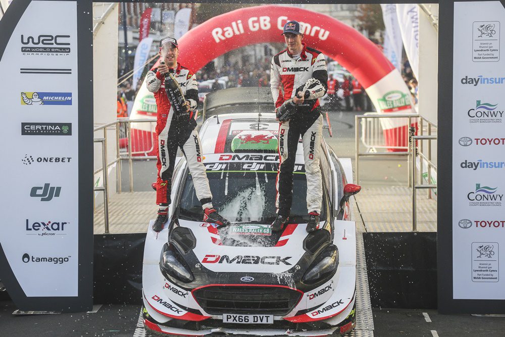 WRC Ουαλίας 2017 και νίκη Έβανς-Μπάριτ