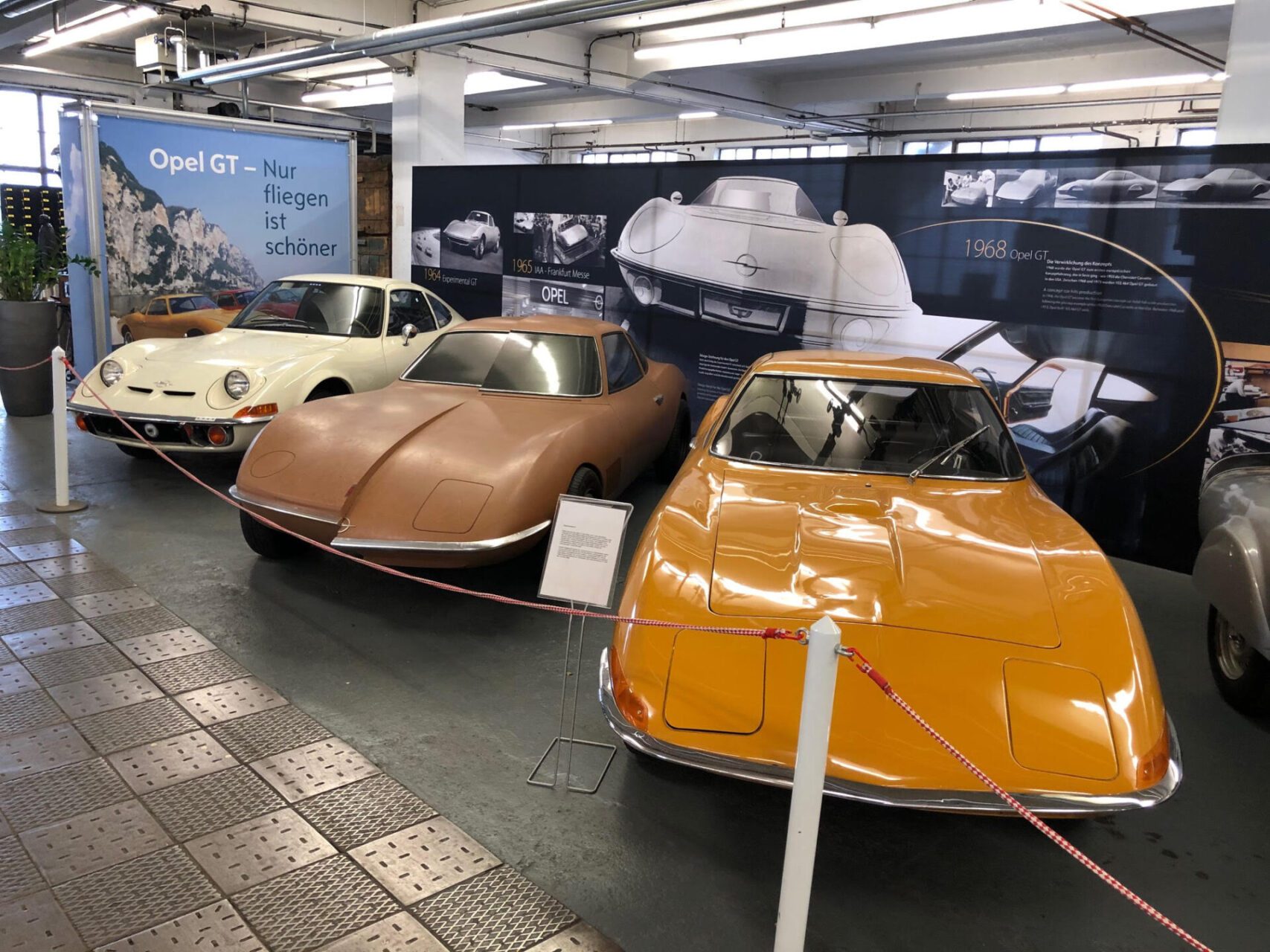 Το Opel GT στο μουσείο της εταιρίας 
