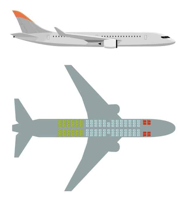 aeroplano - Αυτές είναι οι πιο ασφαλείς θέσεις σε επτά μέσα μεταφοράς – Από το αυτοκίνητο μέχρι το… αεροπλάνο (εικόνες)