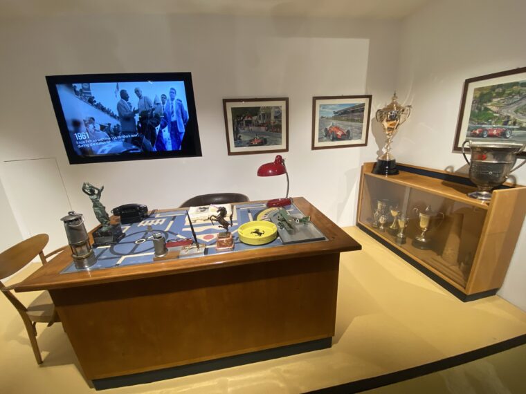 Το γραφείο του Enzo Ferrari