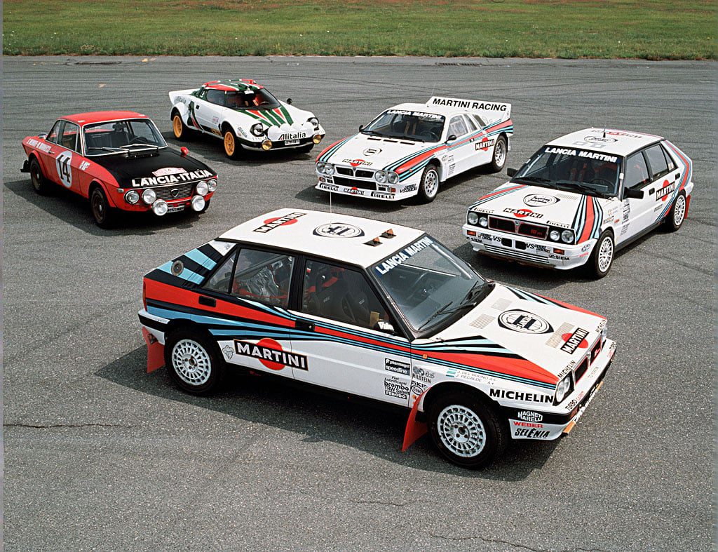 Tα αυτοκίνητα θρύλοι της Lancia στο WRC 