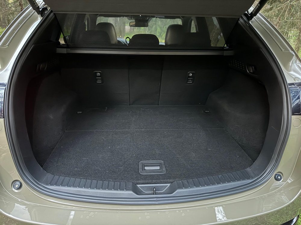 Ο χώρος των αποσκευών στο Mazda CX-5