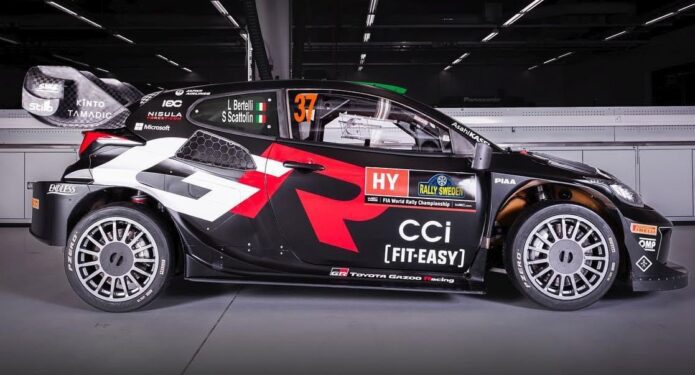 Το 4ο Toyota Yaris Rally1 στο ράλι Σουηδίας