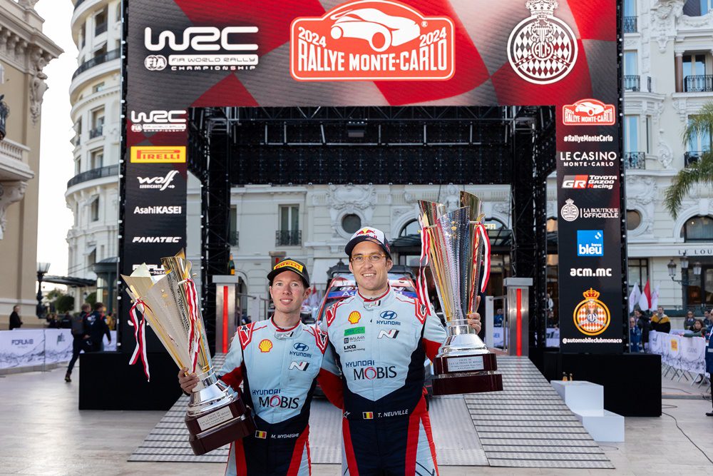 Οι νικητές στην πρεμιέρα του WRC, Νεβίλ-Γουάιτάγκε