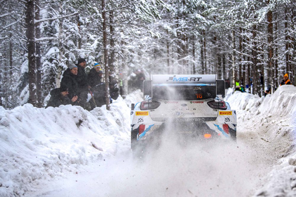 Στο ράλι Σουηδίας του WRC ο Φορμό έκανε πολύ καλό αγώνα 