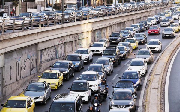 Κυκλοφοριακό πρόβλημα στην Αθήνα