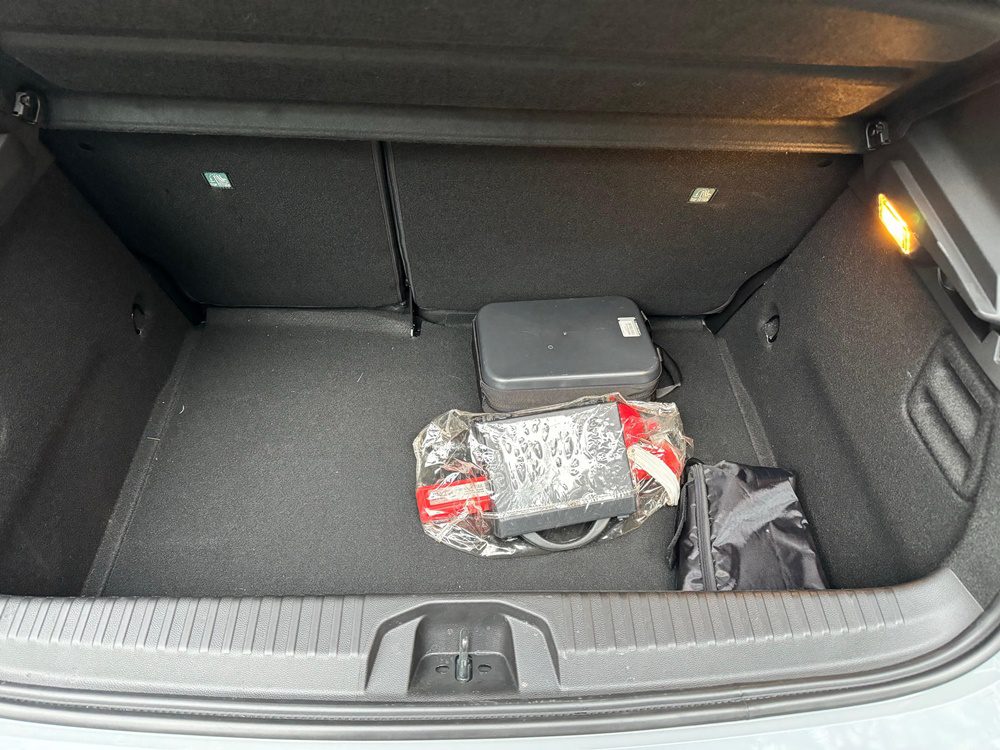 O χώρος των αποσκευών στο Renault Clio