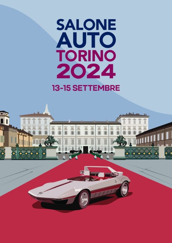 H αφίσα της Έκθεσης Αυτοκινήτου του Τορίνο