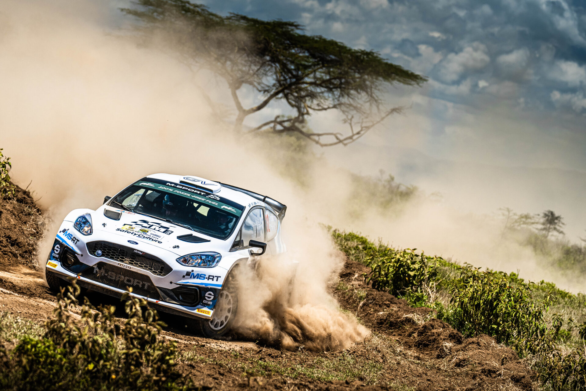 O Βασιλάκης με Ford Fiesta στο WRC της Αφρικής 