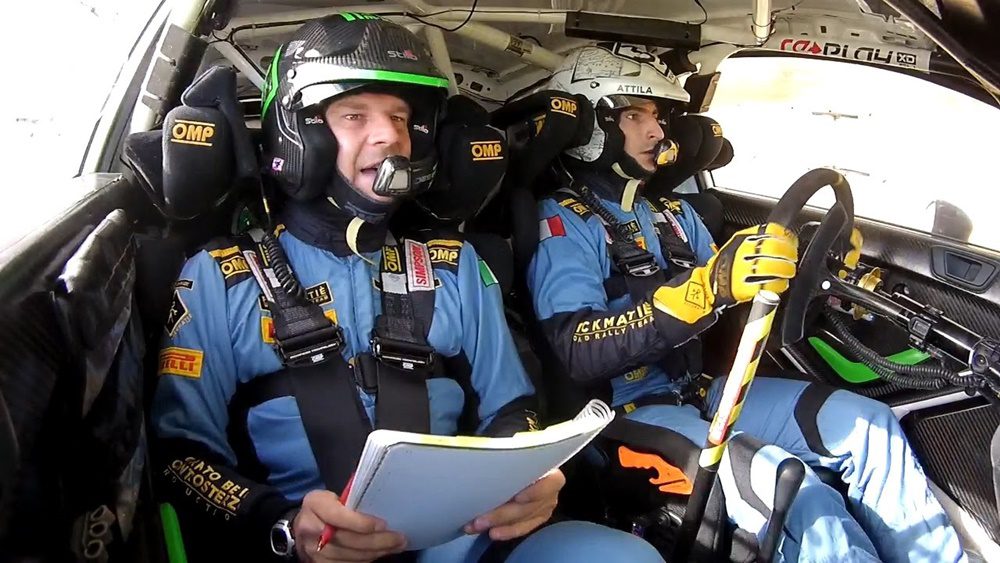 Στις συμμετοχές των συνοδηγών στο WRC τρίτος φιγουράρει ο Σκατολιν