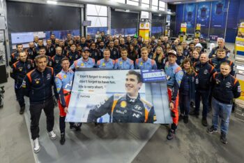 Φόρο τιμής στο WRC της Κροατίας από τη Hyundai για τον Μπριν
