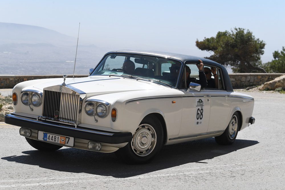 Ανάβαση Πάρνηθας με Rolls Royce Silver Shadow για τους Γιάννης κι Ισίδωρος Ρεβύθης